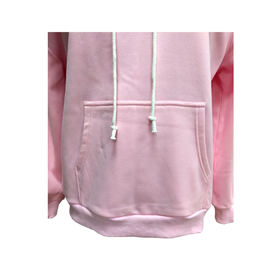 Women Sweatershirt in Compound Fleece with Kangroo Pocket at Front