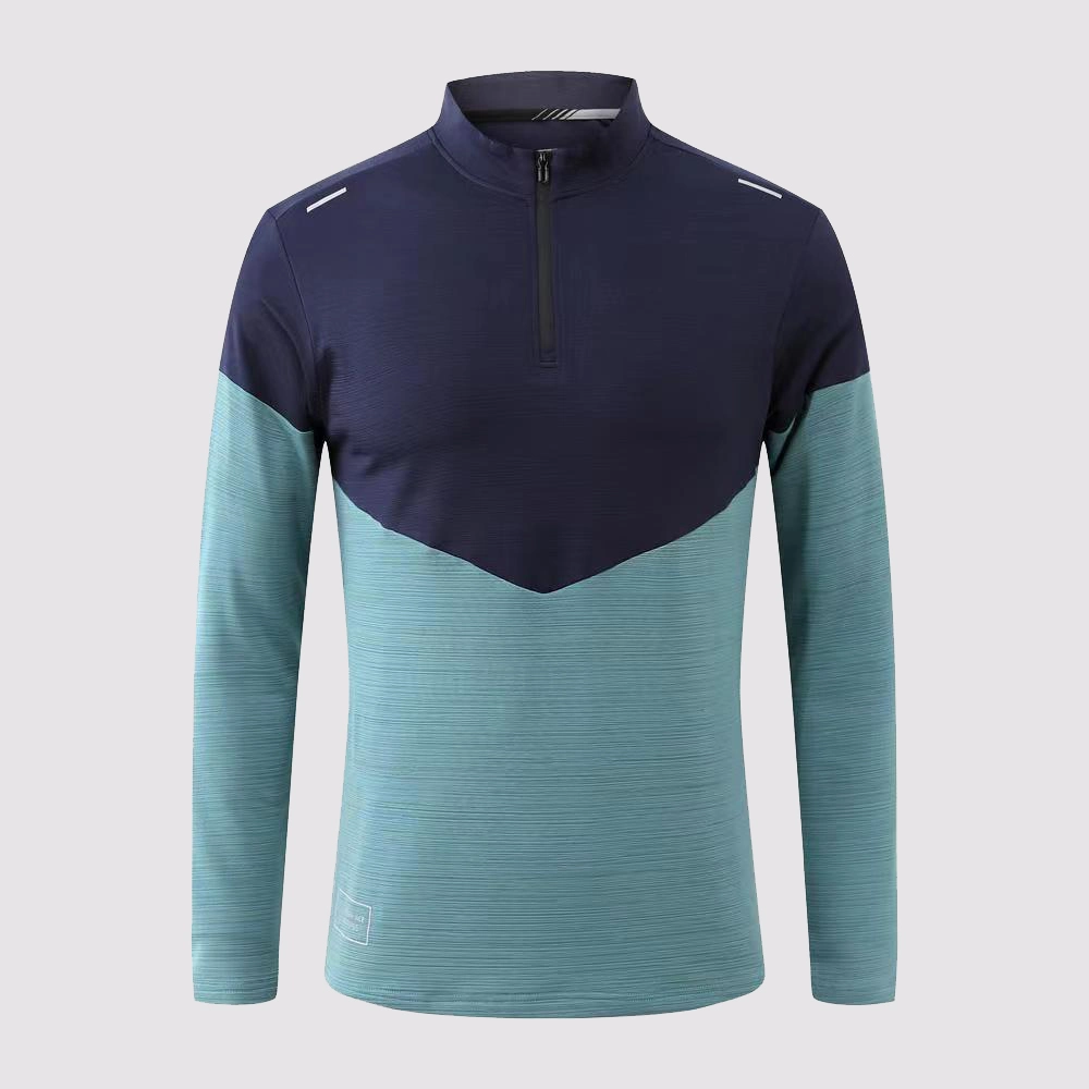 Men Workout Clothes Sweatershirt Sport Fitness Long Sleeve Jogger Blouse Tops Gym