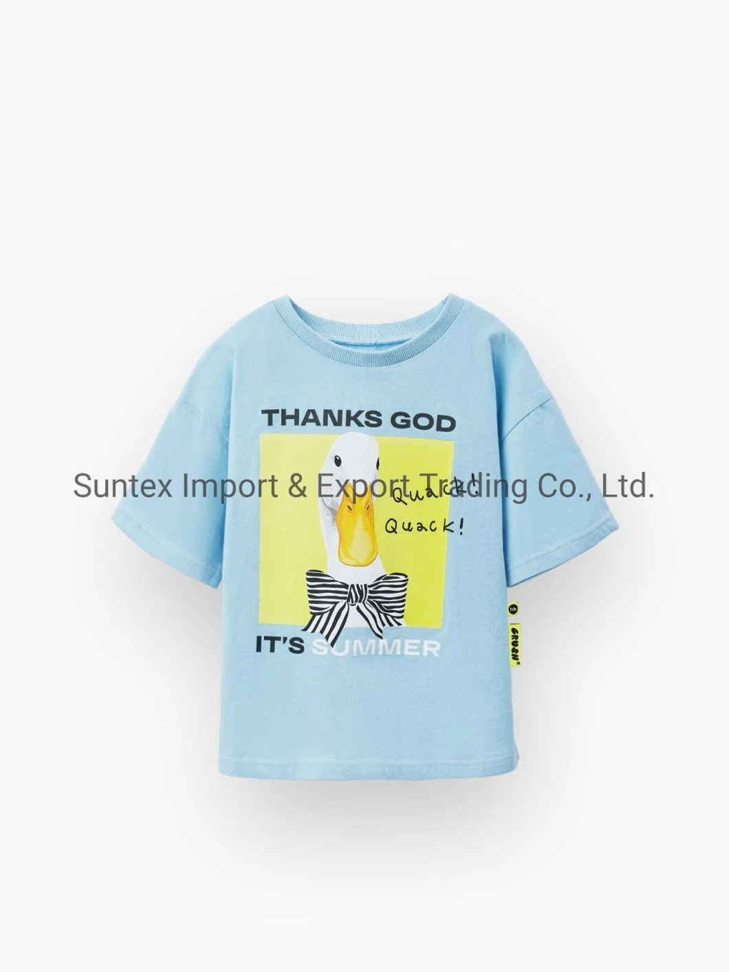 100% Cotton Digital Print Kids T-Shirts Jersey Cotton Kids Wear