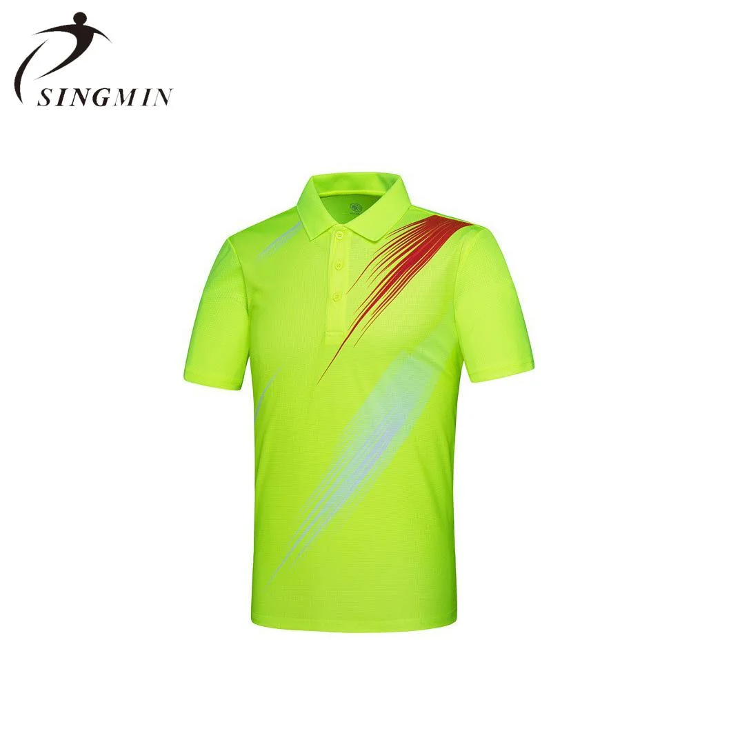 Sublimation Team Table Tennis Shirt Digital Printing Cricket Tennis Shirt