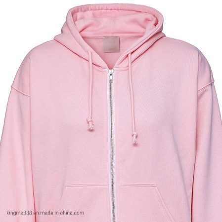 Full Zip Vintage High Quality Plain Hoody Heavyweight Hoodie